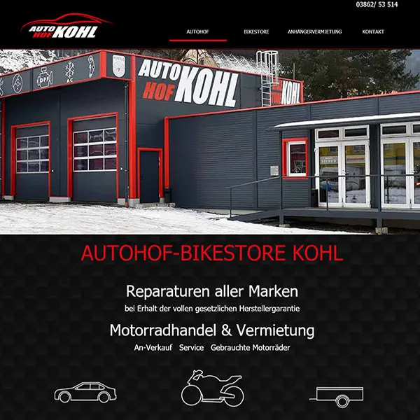 Autohof-Bikestore Kohl Autohof-Bikestore Kohl