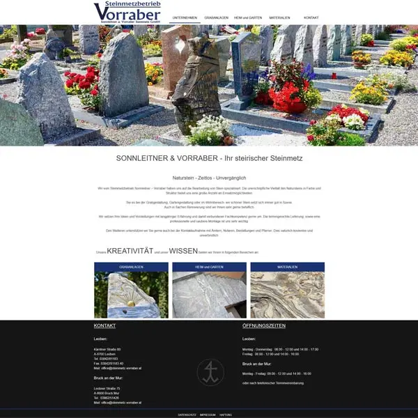 Steinmetzbetrieb Sonnleitner Steinmetzbetrieb Sonnleitner