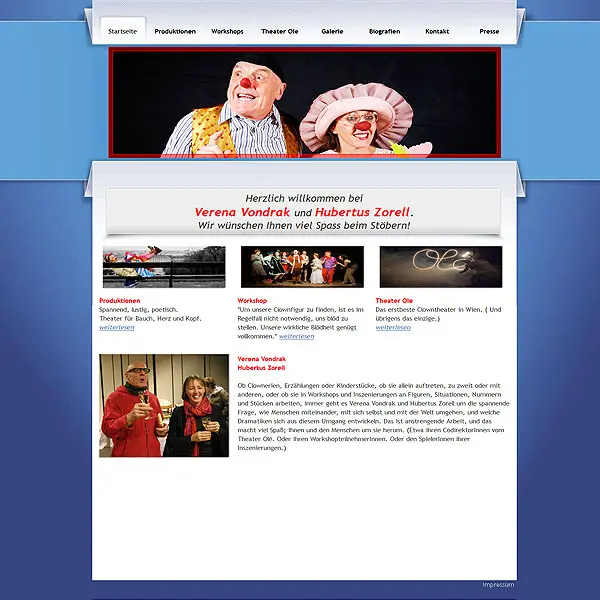 Clowntheater in Wien